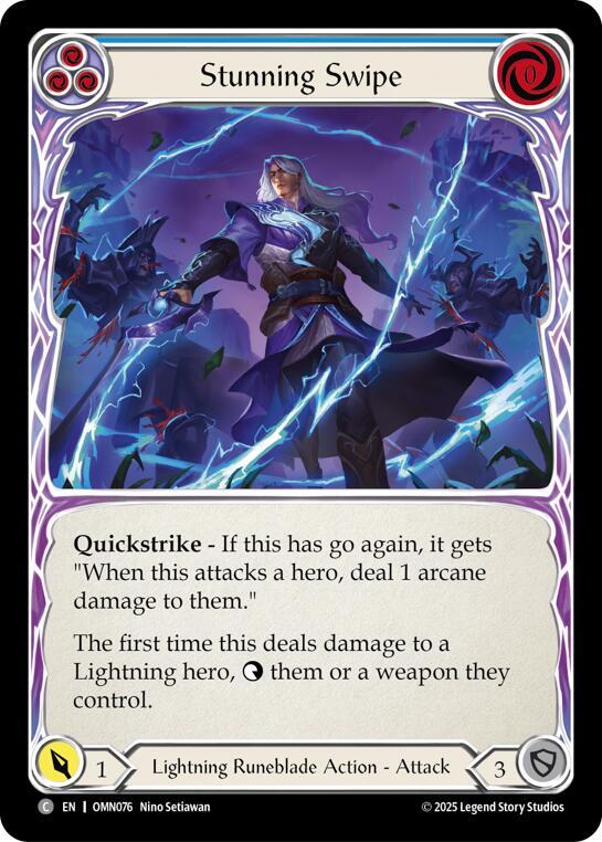 Stunning Swipe (Blue) card image