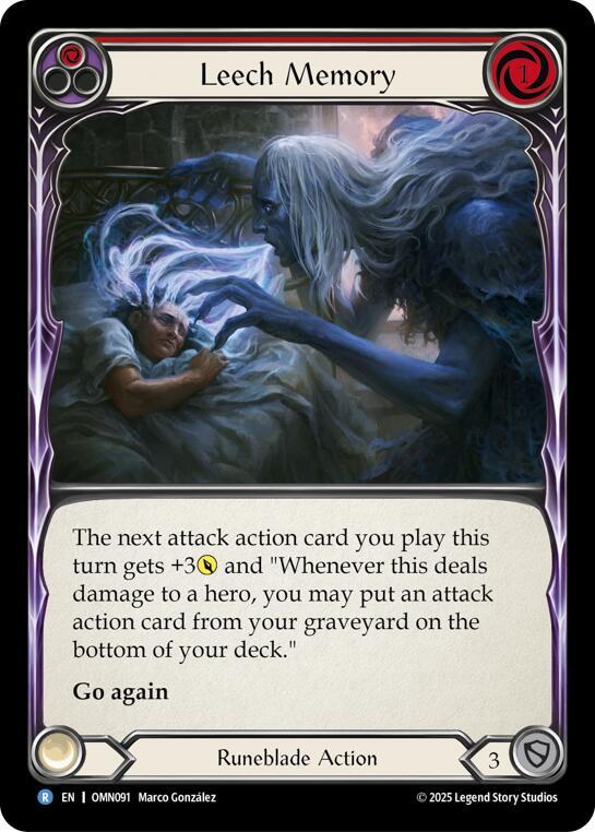 Leech Memory (Red) card image