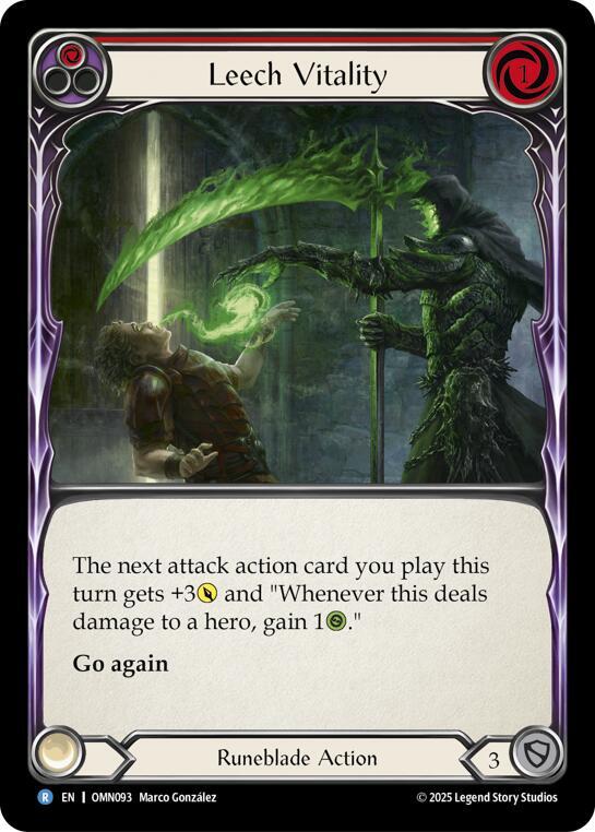 Leech Vitality (Red) card image