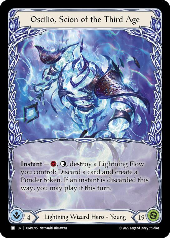 Oscilio, Scion Of The Third Age card image