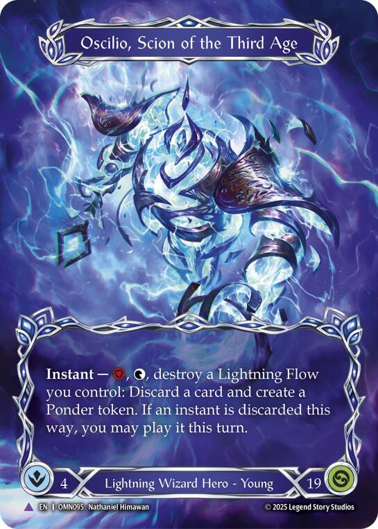 Oscilio, Scion Of The Third Age (Marvel) card image