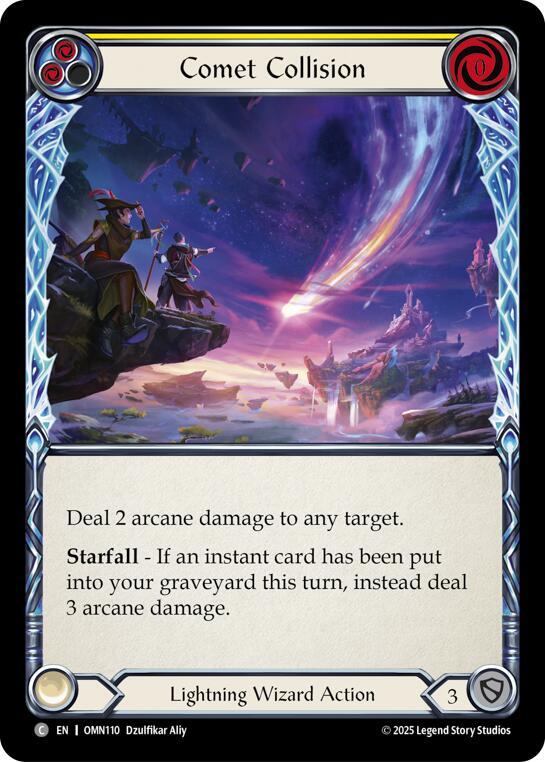 Comet Collision (Yellow) card image