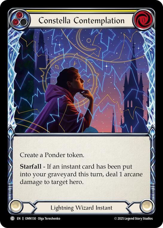 Constella Contemplation (Yellow) card image