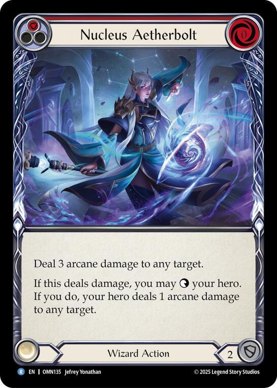 Nucleus Aetherbolt (Red) card image