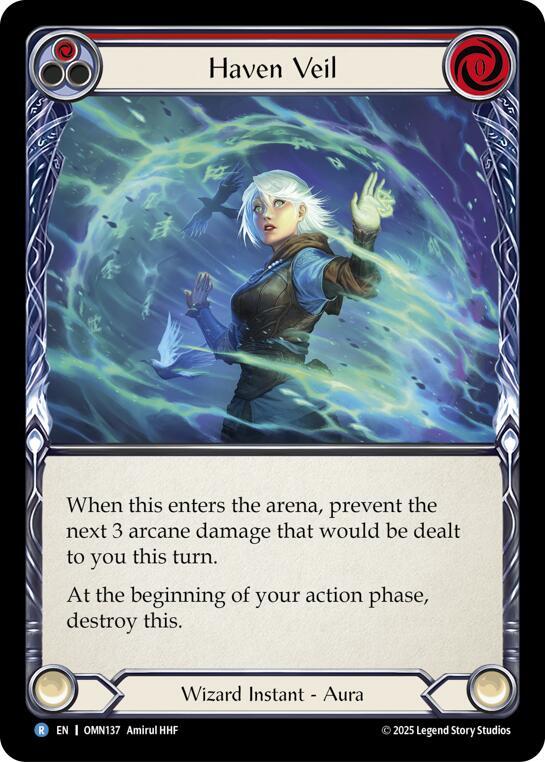 Haven Veil (Red) card image