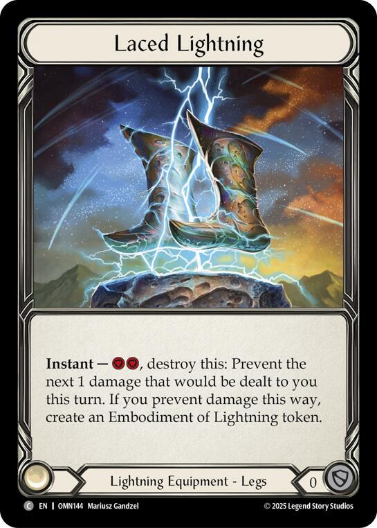 Laced Lightning card image