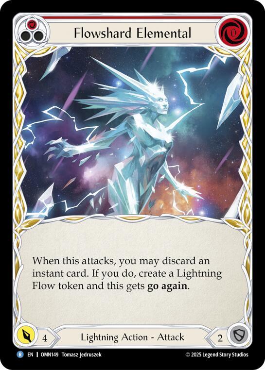 Flowshard Elemental (Red) card image