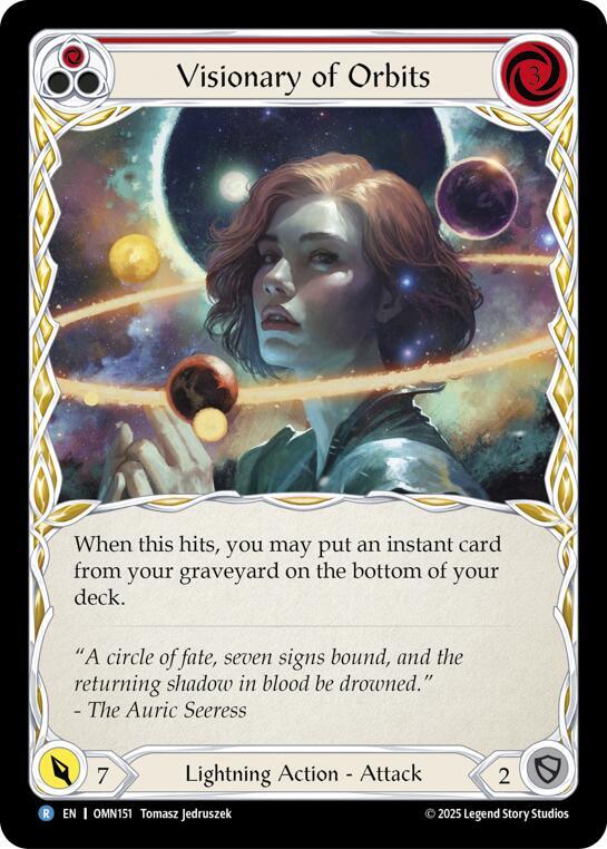 Visionary Of Orbits (Red) card image