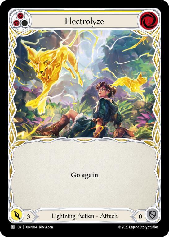Electrolyze (Yellow) card image