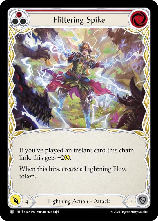 Flittering Spike (Red) card image