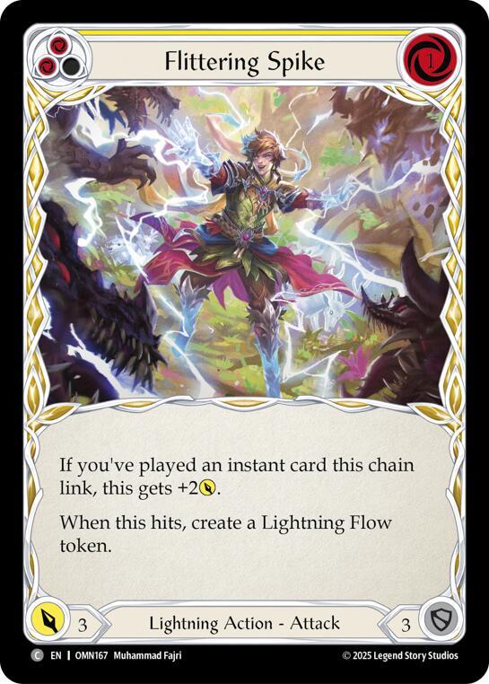 Flittering Spike (Yellow) card image