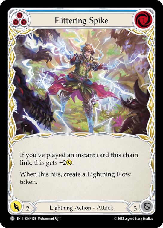 Flittering Spike (Blue) card image
