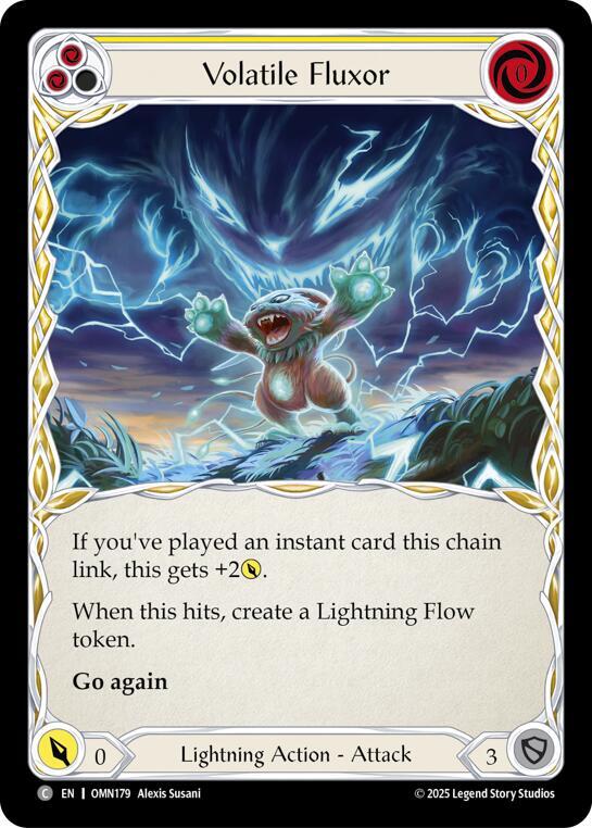 Volatile Fluxor (Yellow) card image