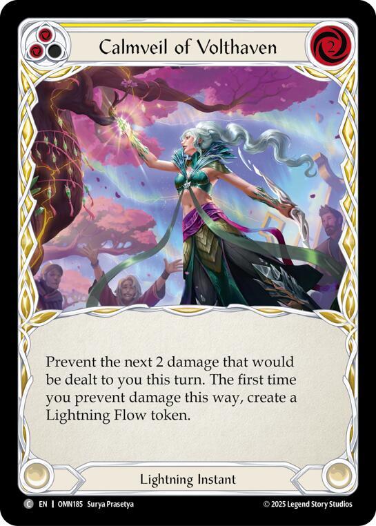 Calmveil Of Volthaven (Yellow) card image
