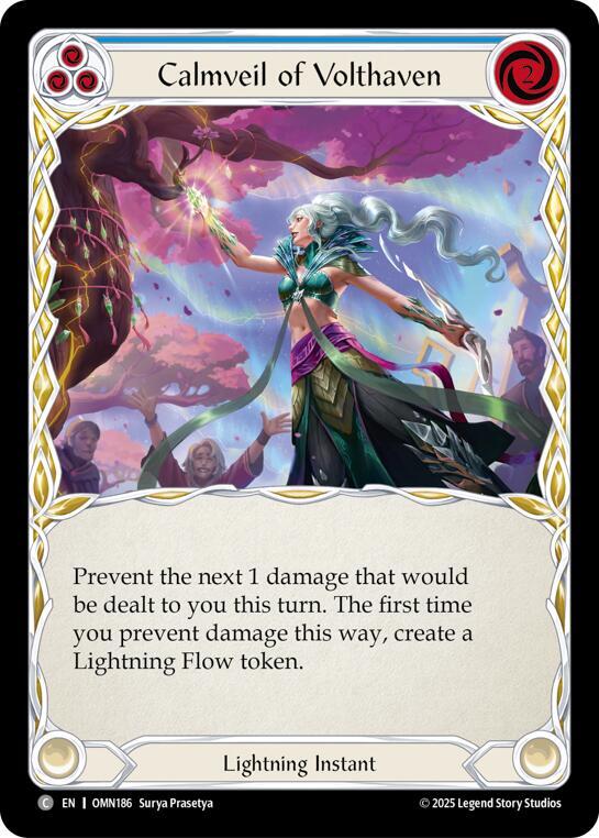 Calmveil Of Volthaven (Blue) card image