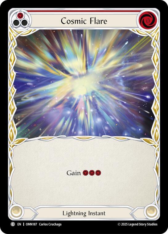Cosmic Flare (Red) card image