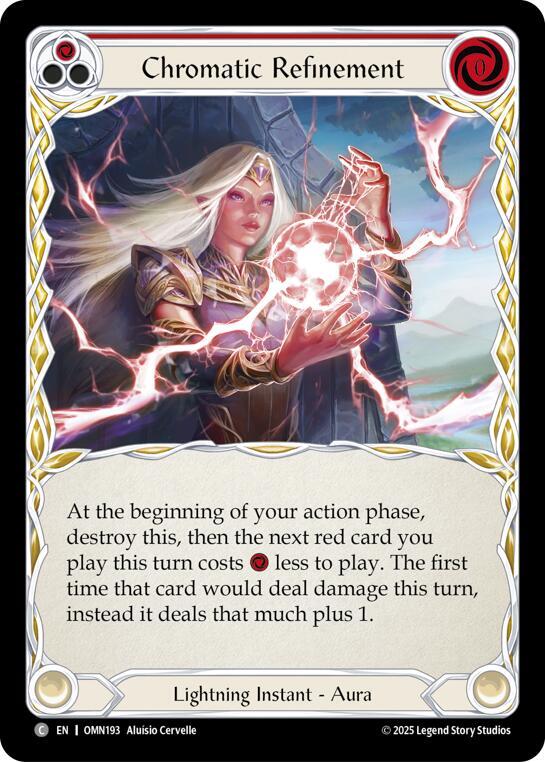 Chromatic Refinement (Red) card image