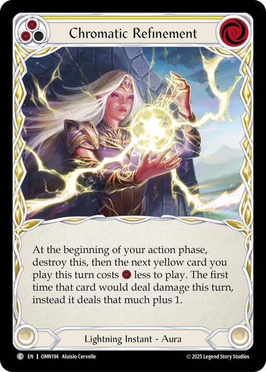 Chromatic Refinement (Yellow) card image