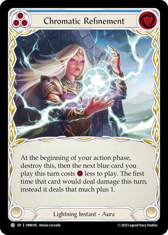 Chromatic Refinement (Blue) card image