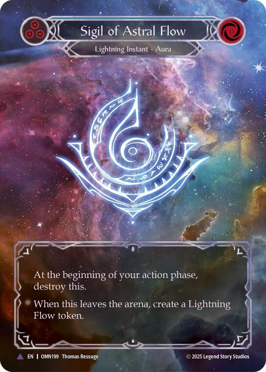 Sigil Of Astral Flow (Blue) (Marvel) card image