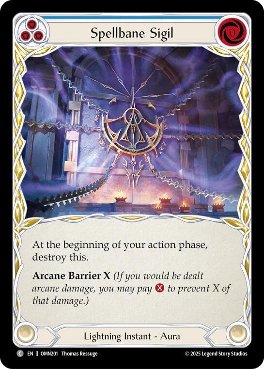 Spellbane Sigil (Blue) card image