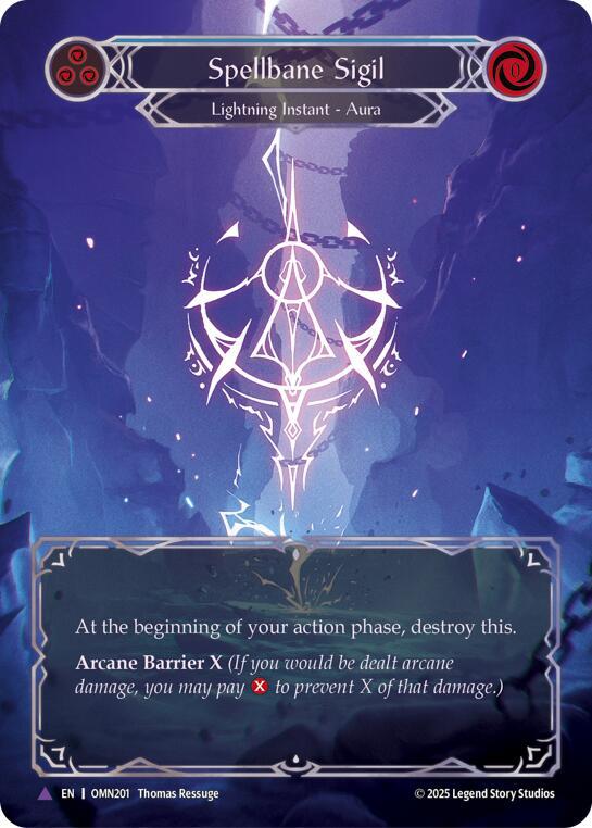 Spellbane Sigil (Blue) (Marvel) card image