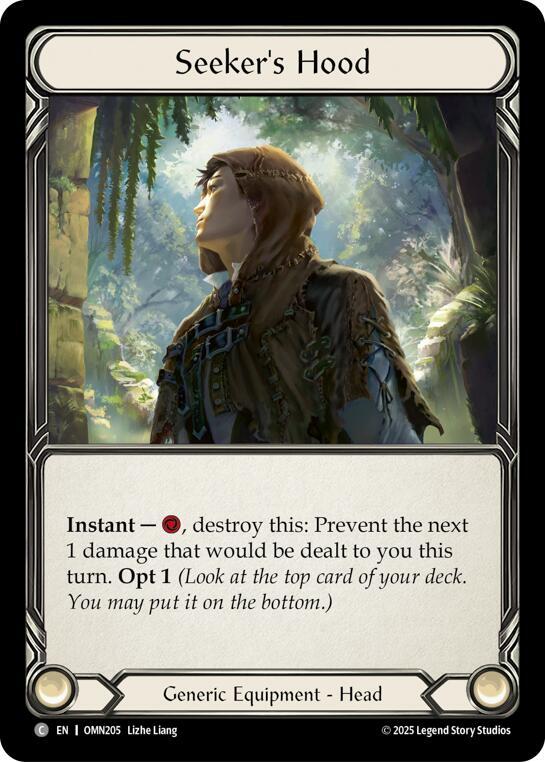 Seeker's Hood card image