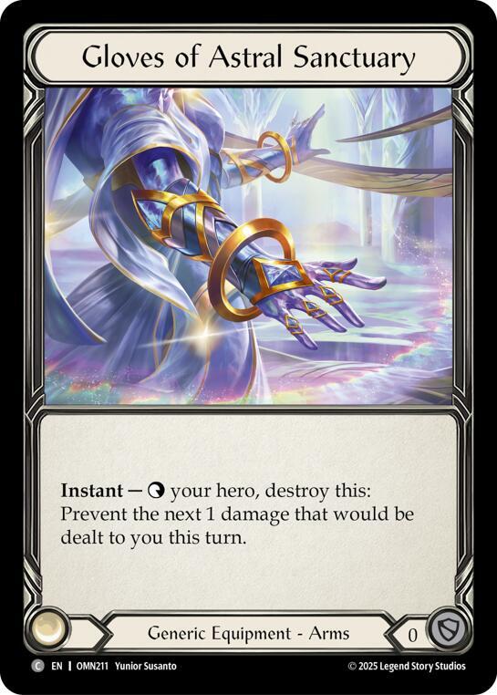 Gloves Of Astral Sanctuary card image