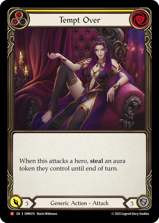 Tempt Over (Yellow) card image