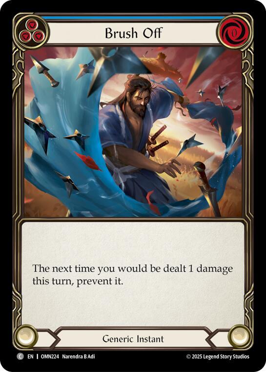 Brush Off (Blue) card image