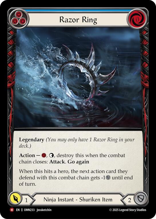 Razor Ring (Blue) card image