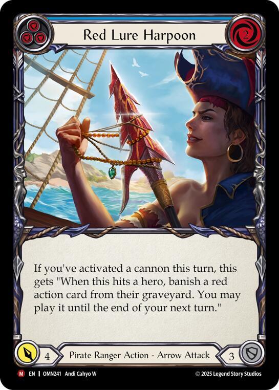 Red Lure Harpoon (Blue) card image