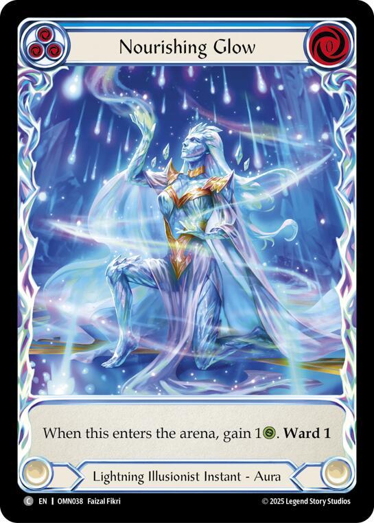 Nourishing Glow (Blue) (Extended Art) card image
