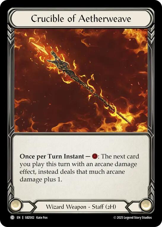 Crucible of Aetherweave card image