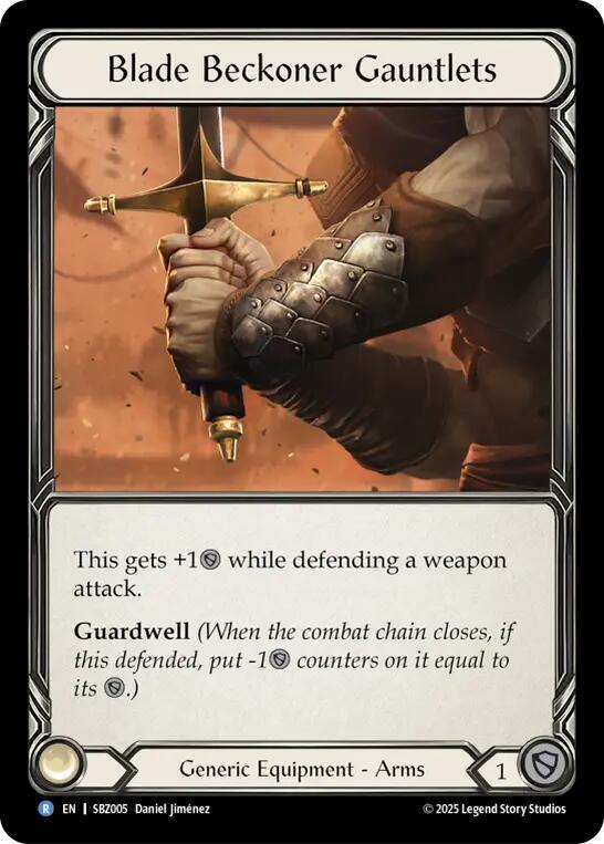 Blade Beckoner Gauntlets card image