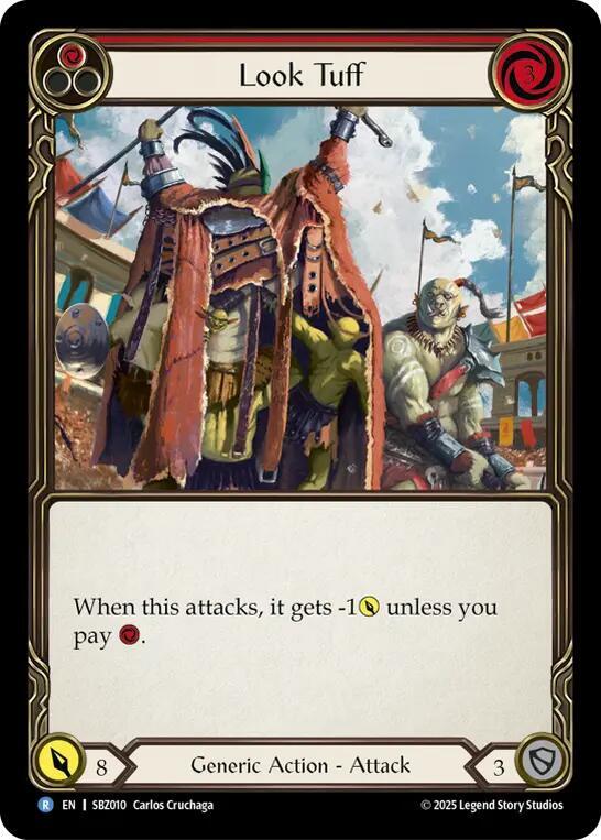 Look Tuff (Red) card image