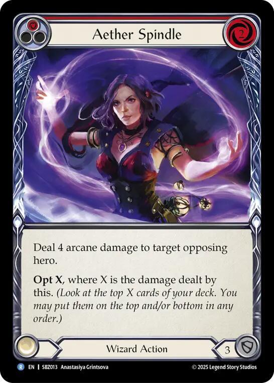 Aether Spindle (Red) card image