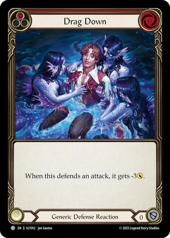 Drag Down (Red) card image