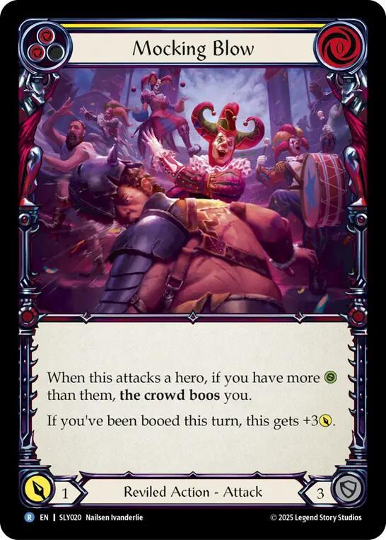 Mocking Blow (Yellow) card image