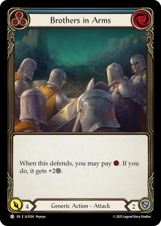 Brothers in Arms (Blue) card image