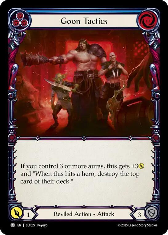 Goon Tactics (Blue) card image