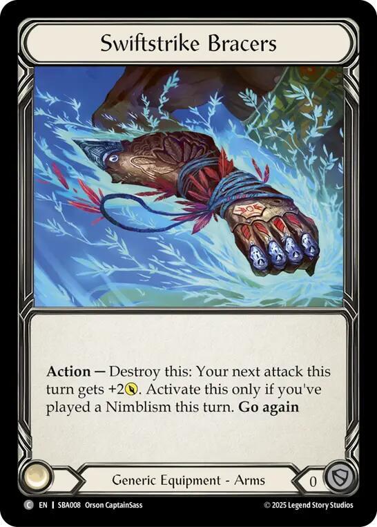 Swiftstrike Bracers card image