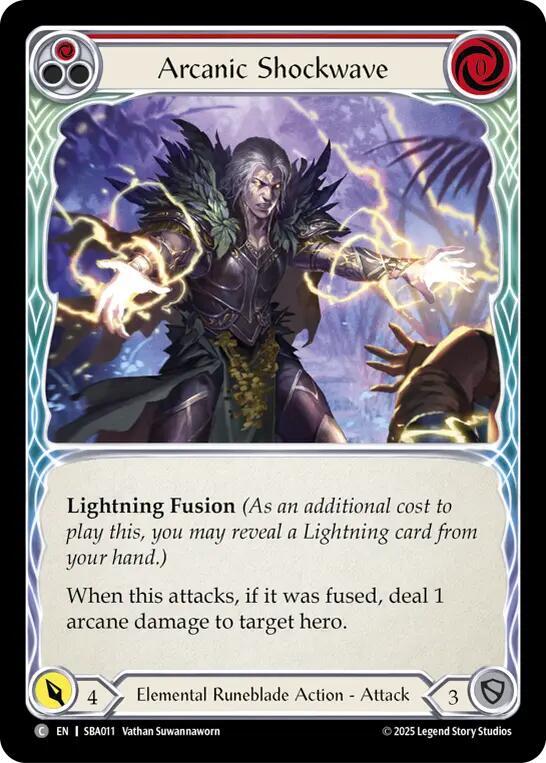 Arcanic Shockwave (Red) card image