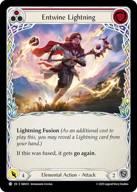 Entwine Lightning (Red) card image