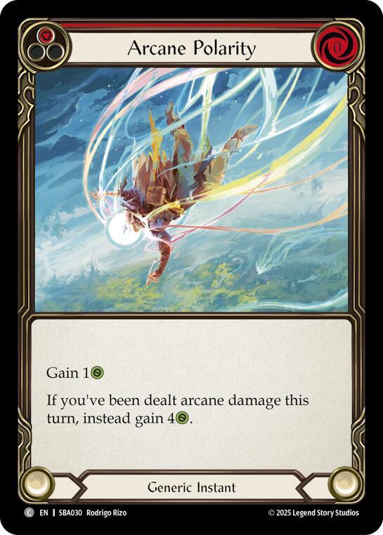 Arcane Polarity (Red) (SBA030) card image