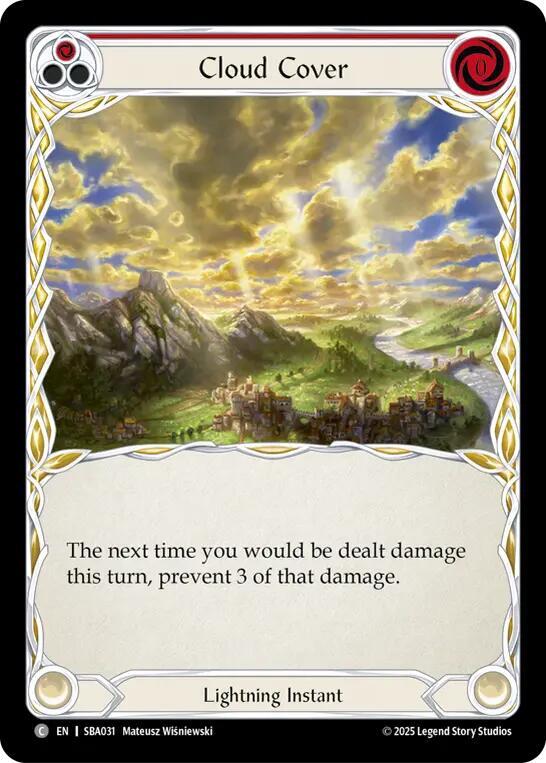 Cloud Cover (Red) card image