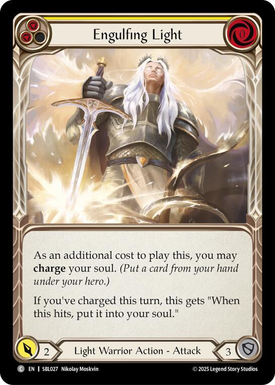 Engulfing Light (Yellow) card image