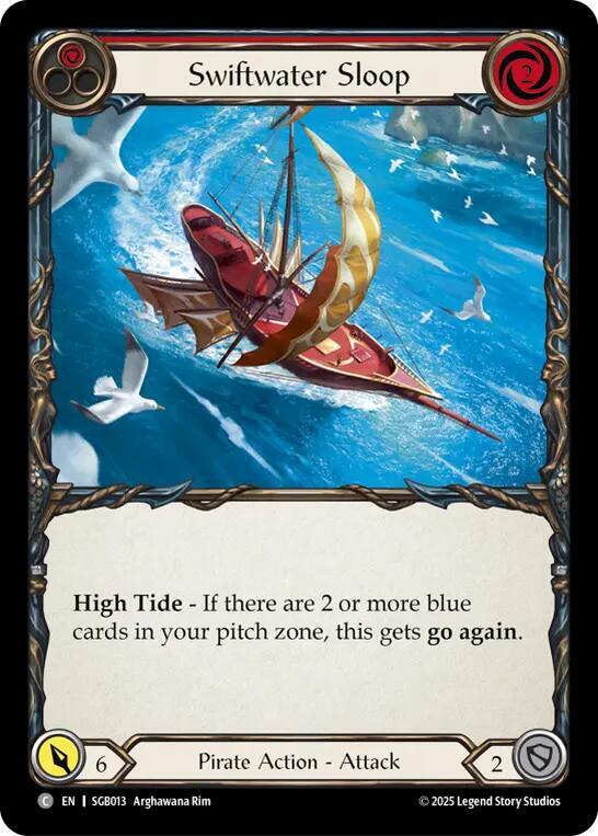 Swiftwater Sloop (Red) card image