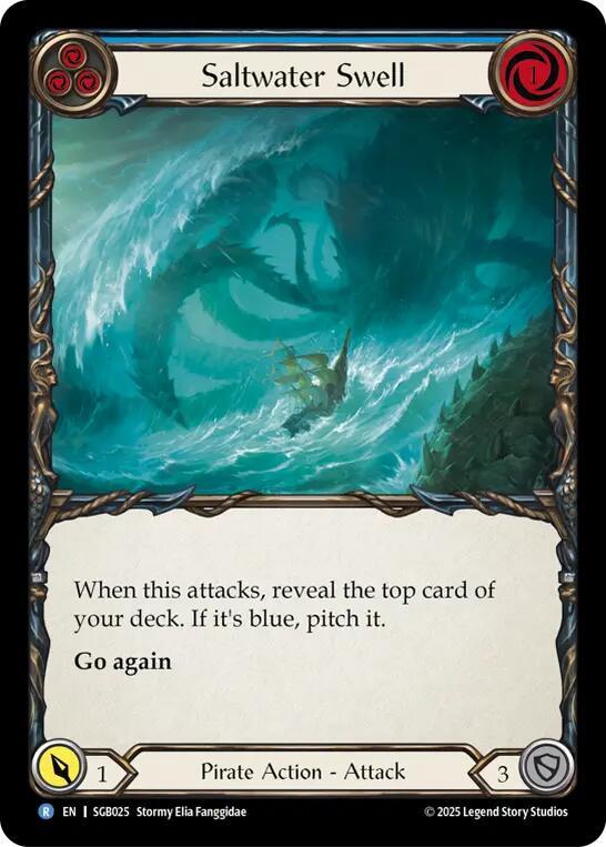 Saltwater Swell (Blue) card image