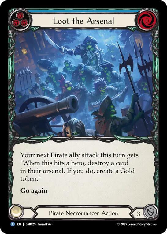Loot the Arsenal (Blue) card image